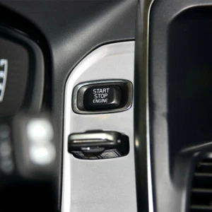 Stainless Steel Car KeyHole Panel Frame Trim For Volvo XC60 2013-2017 LHD - Imagen 1 de 5