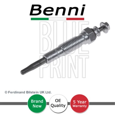 Glow Plug Benni Fits Kia Sportage 1998-2003 Mazda 626 1992-1997 2.0 D TD - Imagem 1 de 2