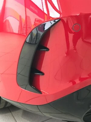 MERCEDES-BENZ (GENUINE OE) NEW GENUINE A35 AMG Rear Bumper Aero Spoilers Gloss Black Mercedes W177 ZA35PAC
