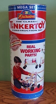 Hasbro 2002 Tinkertoy Construction Set 185 Piece TRU Exclusive Mega Set - Image 1 of 4