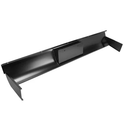 Rear Steel Roll Pan Stepside w/License Box For 54-87 Chevy C10 C20 C30 K10 K20 - Image 1 of 4