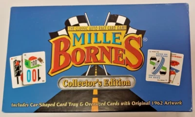MILLE BORNES COLLECTOR'S EDITION Classic Auto Race Card Game COMPLETE 1999 - Image 1 of 4