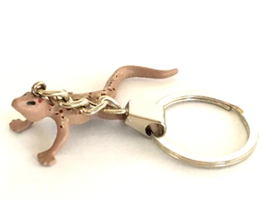 Playmobil Wild Brown Alligator Cayman Brown Lizard keychain - animals - C65 - Picture 1 of 4