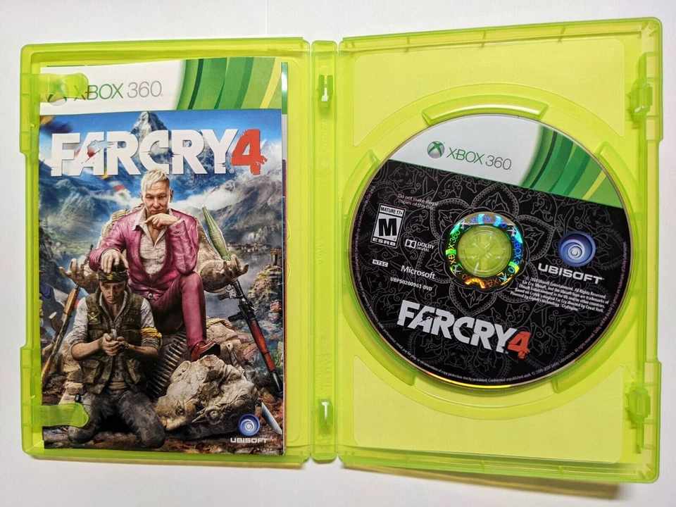 Far Cry 4 Microsoft Xbox 360 CIB Complete TESTED FREE Same Day Ship Out CAN - Image 1 of 1