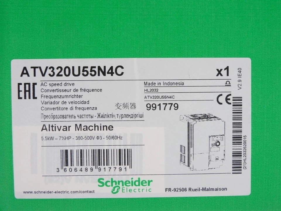 1PC NEW ATV320U55N4C Variable Speed Drive - Image 1 of 1