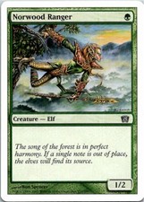 Norwood Ranger Magic The Gathering Eighth Edition Card Mint X1