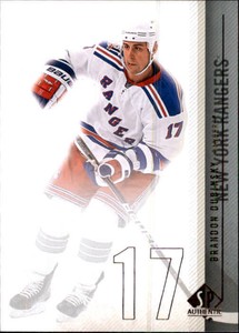 2010-11 SP Authentic Hockey #144 Brandon Dubinsky