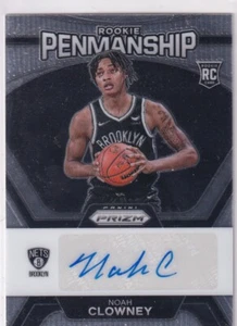 2023-24 Panini Prizm NBA No. RP-NOA Noah Clowney Rookie Auto Penmanship - Picture 1 of 2
