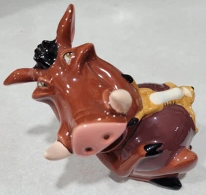  Disney's lion king timon and pumba ceramic figurine 3" tall & 4.5" wide - Picture 1 of 6