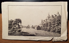 Eilenburg - ca. 1810/20er Jahre - Druck / Stammbuchblatt Wiederhold Göttingen