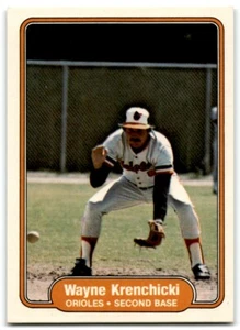 1982 Fleer Wayne Krenchicki Baltimore Orioles #168 - Picture 1 of 2
