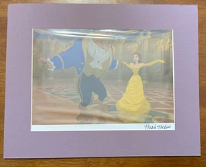 Foto litográfica firmada mate de Brian McKim Walt Disney animador La Bestia - Imagen 1 de 4