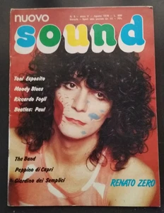NUOVO SOUND 8/1978 RENATO ZERO RICCARDO FOGLI STRANGLERS GIARDINO DEI SEMPLICI - Picture 1 of 1