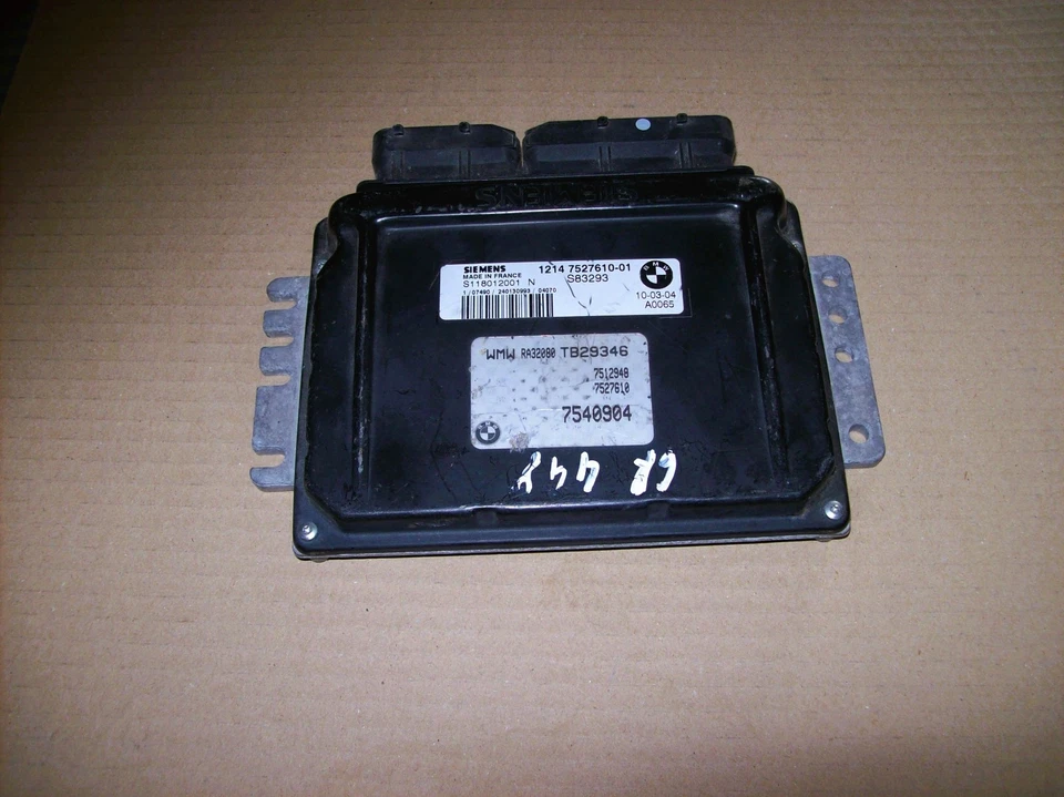 Centralina BMW Mini R50 Mini One 1.6i 03/04 S118012001N 12147527610-10 W10 - Immagine 1 di 1