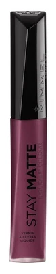 Lápiz labial líquido Rimmel Stay Matte - 800 Midnight - 0,21 fl oz Foto 1 de 3