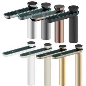 Digital Display Bathroom Sink Faucet Single Handle/Hole Mixer Tap Deck Mounted - Picture 1 of 55