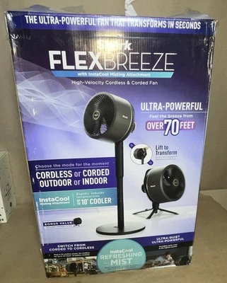 Shark FlexBreeze Mist Pro Portable Fan - Image 1 of 4
