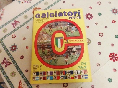 ALBUM FIGURINE CALCIATORI PANINI 1977/78 COMPLETO - Immagine 1 di 4