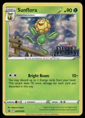 Sunflora - (Prerelease) Promo SWSH: Sword & Shield Promo Cards SWSH269 LP - Image 1 of 2