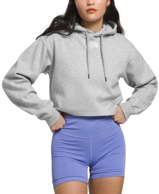 Sudadera con capucha para mujer The North Face Evolution Hi-Lo XXL Tnf gris claro jaspeado Foto 1 de 4