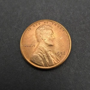 1952 S Lincoln Wheat Penny Cent Stempelglanz - Bild 1 von 2