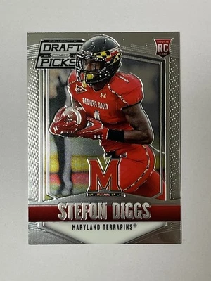 2015 Panini Prizm Collegiate Draft Picks - Stefon Diggs #243 (RC) - Image 1 of 2