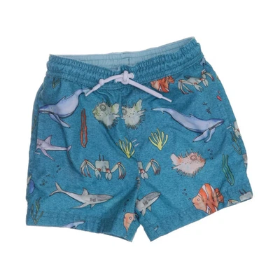 Next, Badeshorts, Größe: 92, Blau/Mehrfarbig, Polyester, Sonstiges, Jungen #Xz2 - Bild 1 von 4