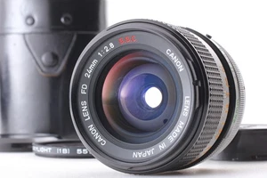 [Opt MINT +++ / Case] Canon FD 24mm f/2.8 S.S.C. SSC Wide Angle MF Lens JAPAN - Picture 1 of 14