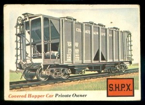1955 TOPPS RAILS AND SAILS #2 Covered Hopper - Picture 1 of 2