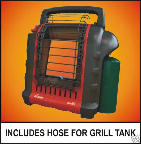 Mr. Heater MH9BX Portable Buddy Propane Heater w/ Hose - Image 1 of 1