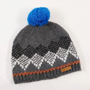 Barts Amsterdam Kids Astara Beanie Dark Heather Size Small - Picture 1 of 4