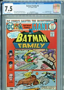Batman Family #6 (DC 1976) CGC Certified 7.5 - Bild 1 von 3