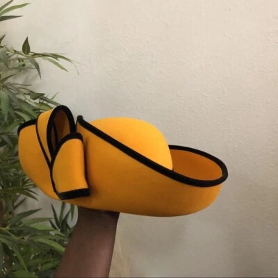 RARO DE COLECCIÓN 90s Whittall & Shon Bollman 100% Lana Fieltro Derby Iglesia Sombrero Gorra Arco EE. UU. Foto 1 de 4