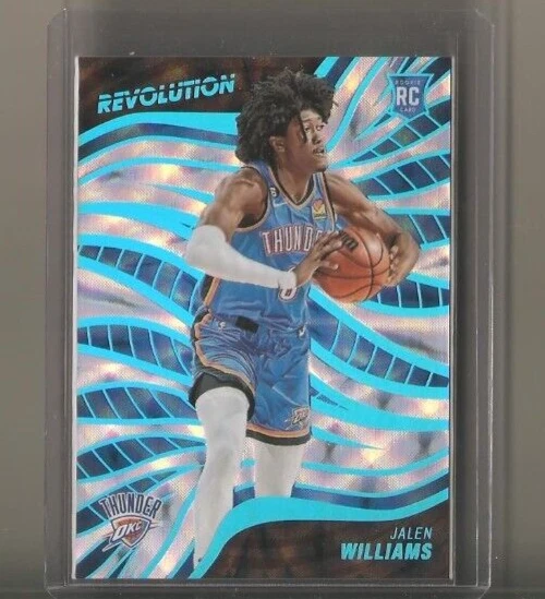 2022-23 Panini Revolution JALEN WILLIAMS Future Frame Prizm Rookie RC /60 #124 - Image 1 of 1
