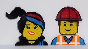 Newly Made Lego Movie Characters Pixel Design Perler Bead Art Chose One - Picture 1 of 6