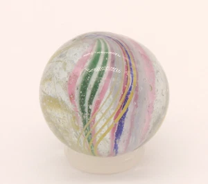Antique German Handmade Swirl Marble 3/4" - Picture 1 of 8