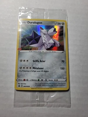 EBGAMES/GameStop Stamped Promo Duraludon/Duralugon SWSH028 Sealed FRENCH VERSION - Image 1 of 2