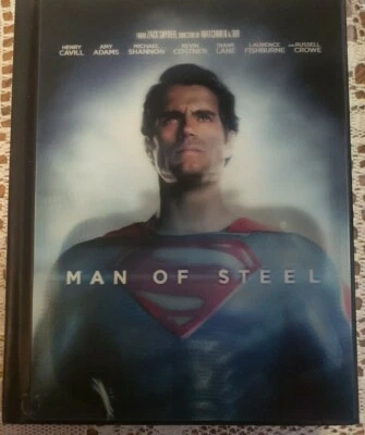 Man of Steel (Superman) 3 Disc Collectors Ed Blu-Ray Holographic Cover PRE-OWNED - Image 1 of 4