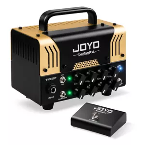 JOYO Mini Amplificador Guitarra Amplificador Cabezal de Tubo 20W 2 Canales Rock American Sounds - Imagen 1 de 11