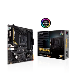 ASUS TUF Gaming A520M-Plus II Mainboard (OVP, AMD, micro-ATX, Aura Sync) - Bild 1 von 12