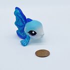 👀 LITTLEST PET SHOP #2129 Blue sparkly tail fish