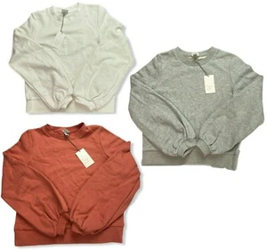 Damen Pullover Rundhals Glockenärmel - A New Day - verschiedene Größen/Farben - S546 - Bild 1 von 10