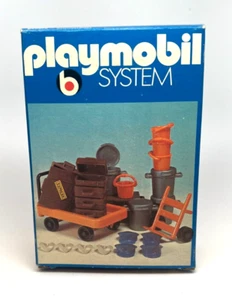 Playmobil 3206 Train Station Railway Luggage MIB RARE HTF! - Picture 1 of 6