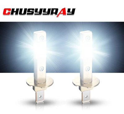 Bombillas de haz alto LED blancas H1 6000K para Hyundai XG350 2002-2005 2 un. Foto 1 de 4