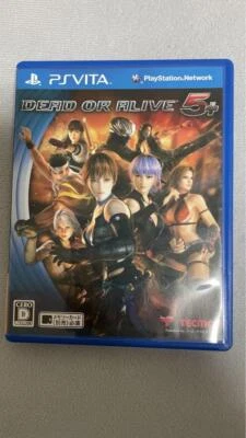 PS Vita DEAD OR ALIVE 5 PLUS Koei Tecmo Sony PlayStation Vita with box Japan - Image 1 of 3