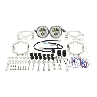 DOT LED Driving Fog Lights Lamp Fit For Honda GL1800 Goldwing 2006-2010  07 08 - Image 1 of 4