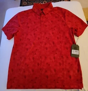 Stormtech Mens Large Red Polo NEW - Picture 1 of 2