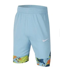 Nike Boy's Icon Basketball Shorts Blue Gaze, DRI-FIT CI0910-496 Size Small - Picture 1 of 2