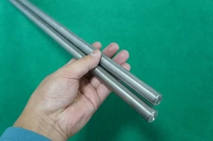 Titanium Grade 5 Round Bar .63" x 40" Metal 16mm Dia 5/8 in Ti 6al-4v Rod 2pc - Picture 1 of 2