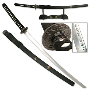 Last Samurai Japanese Sword-Katana Honor Comes with Free Stand Sword Of Honor - Picture 1 of 8